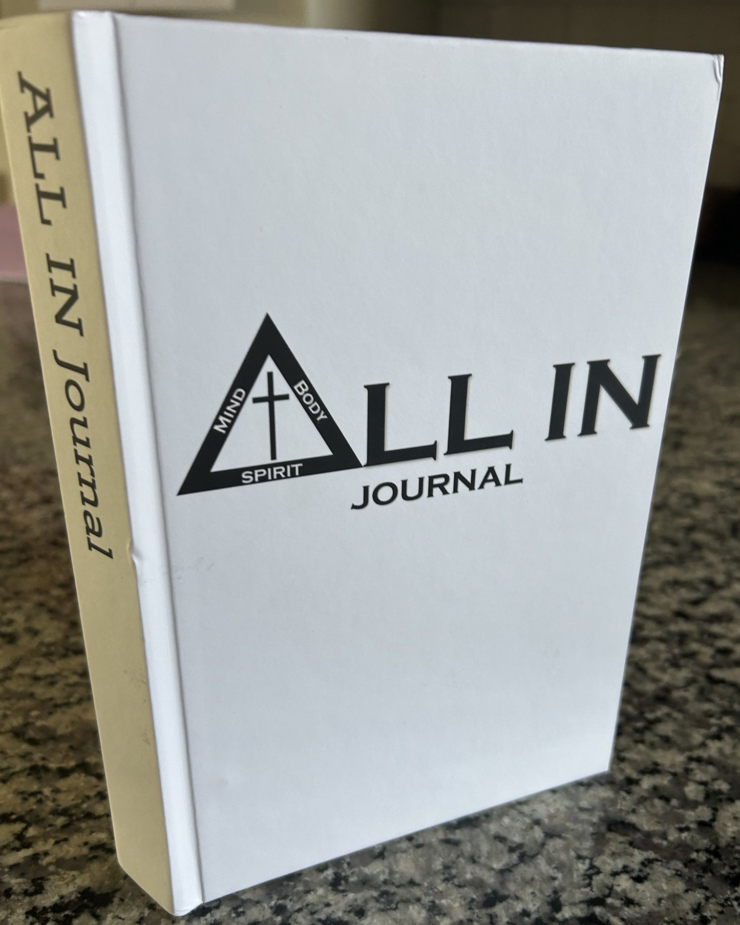 ALL IN Journal (HARDCOVER) SOLD ON AMAZON